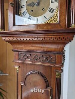 Stunning Antique English Longcase Grandmother Clock