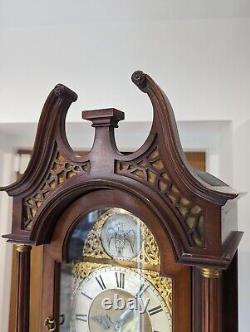 Stunning Antique English Longcase Grandmother Clock