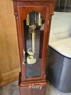 Stunning Musical Triple Chime Moonphase Longcase Grandfather Clock