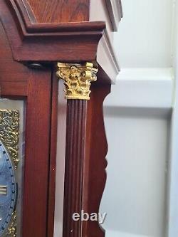 Stunning Musical Triple Chime Moonphase Longcase Grandfather Clock Richard Broad