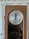 Synchronome Grandfather Wall Clock Vintage DC powered Pendulum 7 face 1955