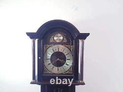 Tempus Fugit Westminster Chime Longcase/grandfather Clock Glazed Door Germany