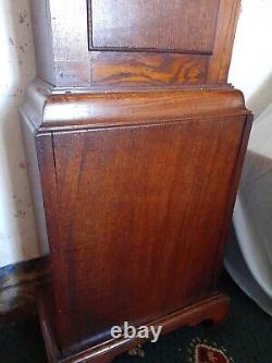 Thomas Mawkes Chesterfield, Oak Longcase Clock Brass Dial 30Hour