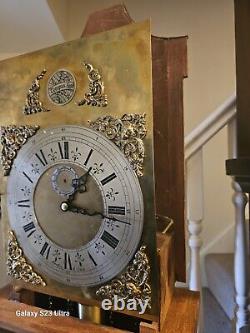Very Rare Mechanism 8 Days Grandfather Clock By Original Kieninger