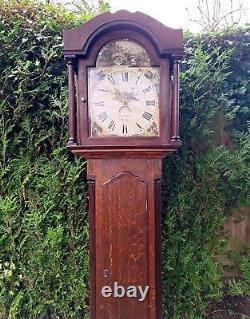 Victorian Grandfather Clock By Thomas Cooke Of Derby. Antique, Working Order