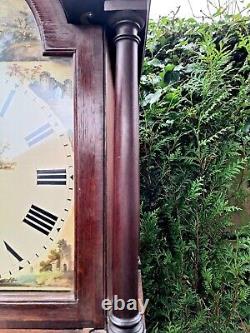 Victorian Grandfather Clock By Thomas Cooke Of Derby. Antique, Working Order