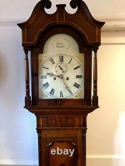Victorian oak Lincolnshire Stamford Longcase Grandfather Clock