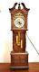 Vintage Spartus Grandfather Clock Swinging Pendulum 23.5 Model H5481 Working
