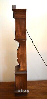 Vintage Spartus Grandfather Clock Swinging Pendulum 23.5 Model H5481 Working