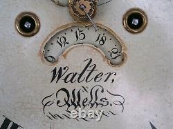 WALTER OF WELLS 13x18 8day LONGCASE GRANDFATHER CLOCK DIAL+move