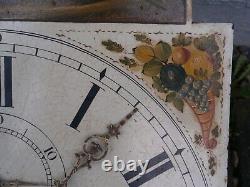 WALTER OF WELLS 13x18 8day LONGCASE GRANDFATHER CLOCK DIAL+move