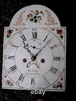 WOLSLEY HORNCASTLE LONGCASE GRANDFATHER CLOCK DIAL+movent 12X16+1/2inch