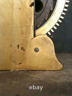 W coulson N shields 12x16+1/2 INCH 8day LONGCASE GRANDFATHER CLOCK DIAL+move