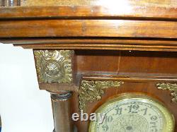 Watch watch case approx. 1880 brass fittings