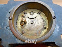 Waterbury Mini Grandfather Clock with Cherub Pat'd 1878 Salesmans Sample Orig