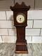 Waterbury Miniature Grandfather Clock 14 Wind Up Working