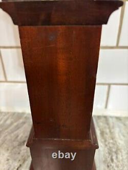 Waterbury Miniature Grandfather Clock 14 Wind Up Working