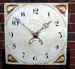 William Strickland Tenterden antique mahogany longcase grandfather clock C1800